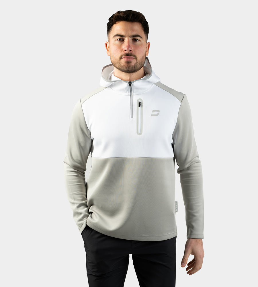 SCRAMBLE HOODIE - WHITE