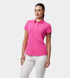 LADIES LEGACY POLO - BRIGHT ROSE
