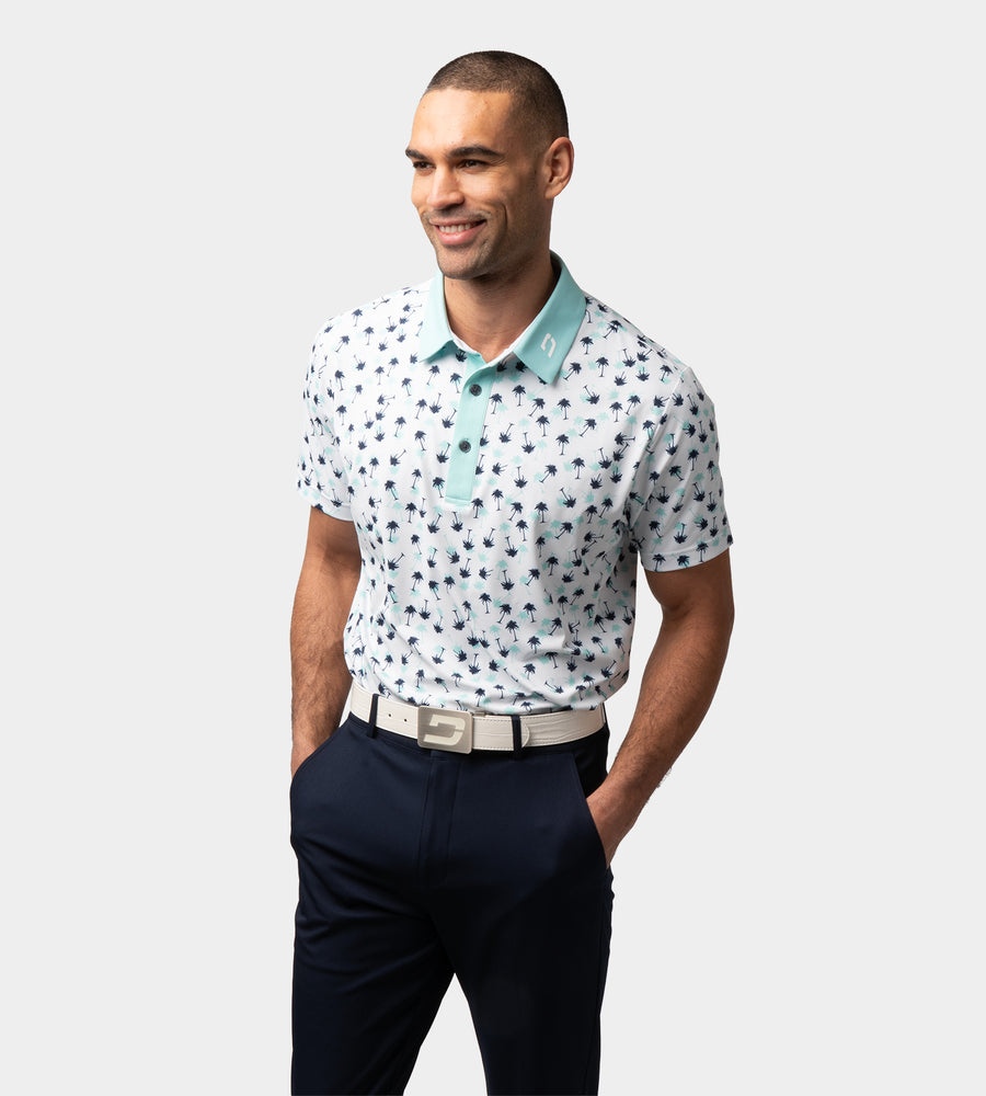 PALM POLO - WHITE