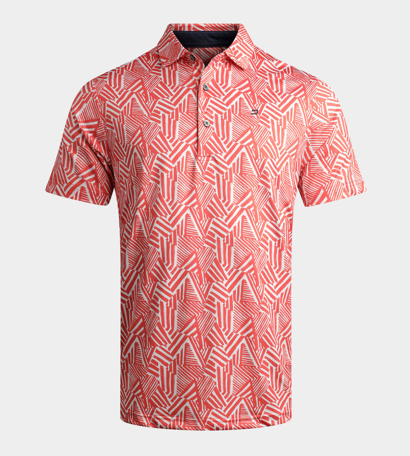 DAZZLE POLO - CORAL