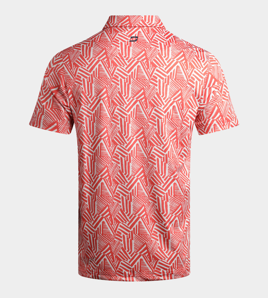 DAZZLE POLO - CORAL