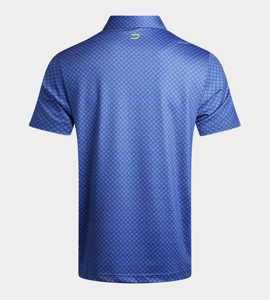 DIAMOND 2.0 POLO - BLAUW