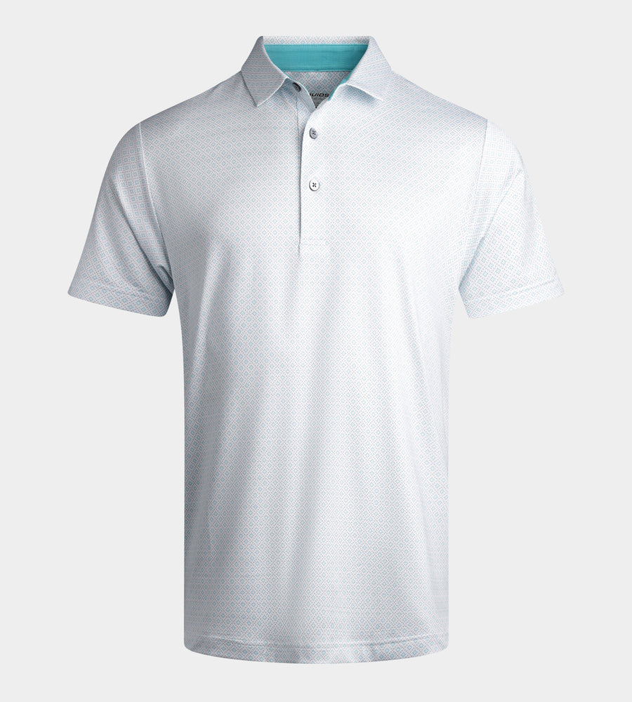 DIAMOND 2.0 POLO - WHITE