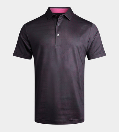 DIAMOND 2.0 POLO - BLACK
