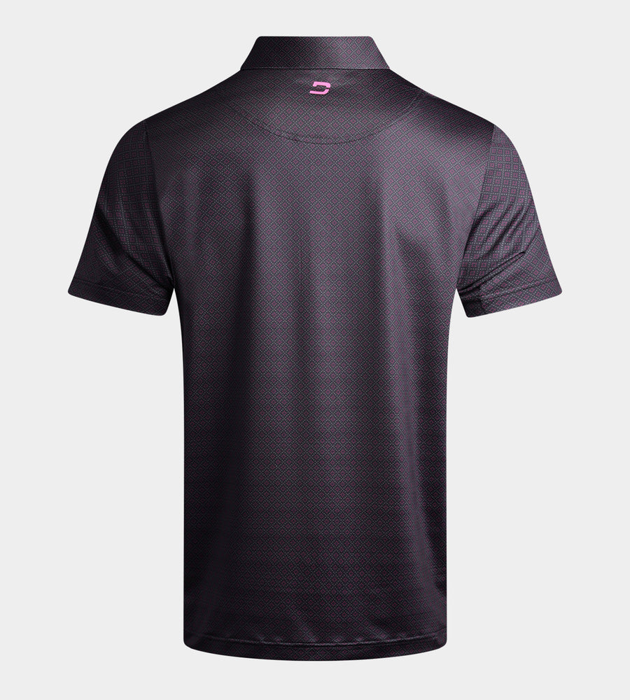 DIAMOND 2.0 POLO - ZWART