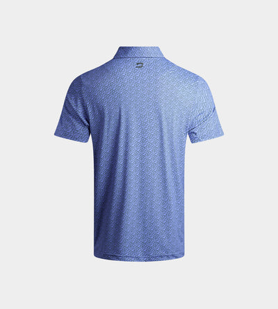 KIDS DOODLE POLO - DENIM