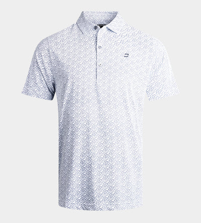 DOODLE POLO - WHITE