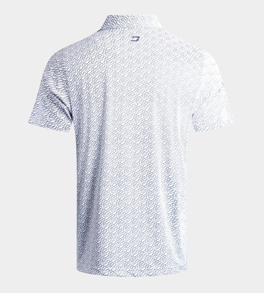 DOODLE POLO - WHITE