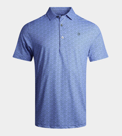 DOODLE POLO - DENIM