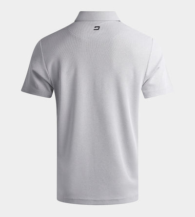 ELYSIAN POLO - WHITE / LIGHT GREY