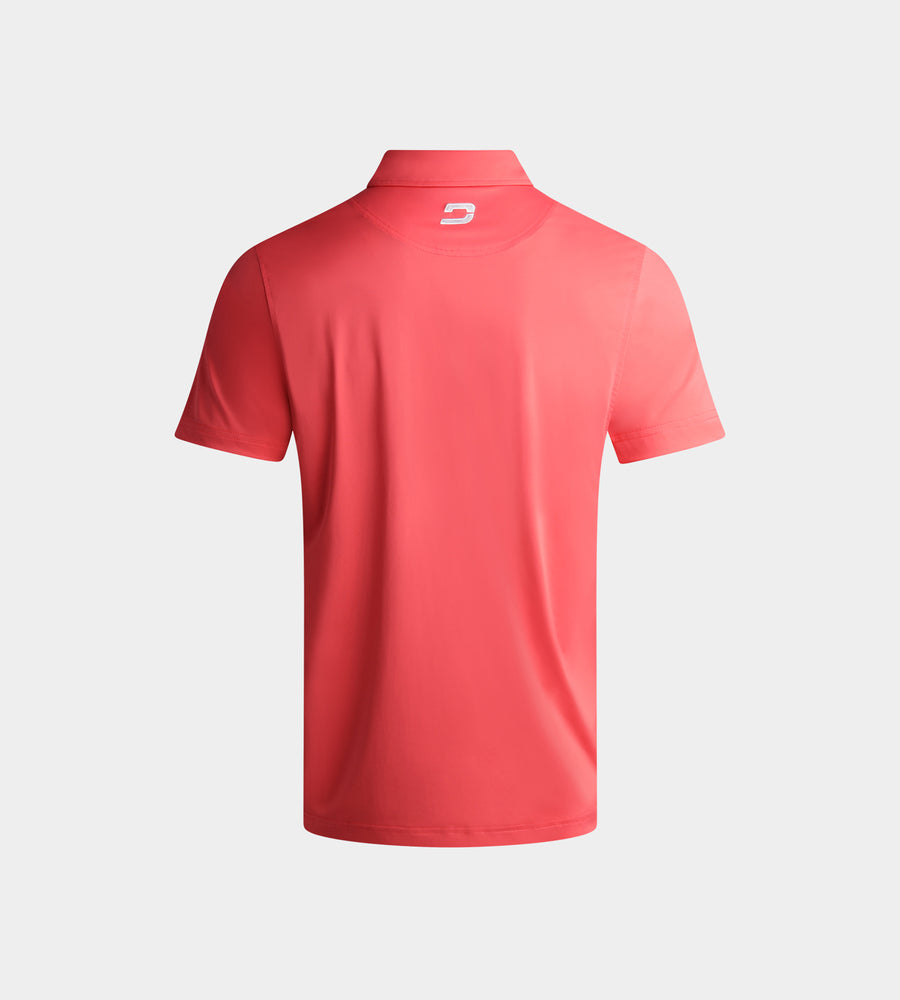 KIDS ELITE POLO - CORAL