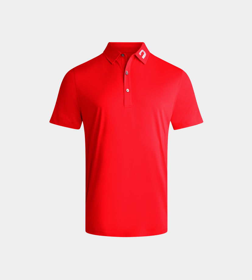 KIDS ELITE POLO - ROSSO