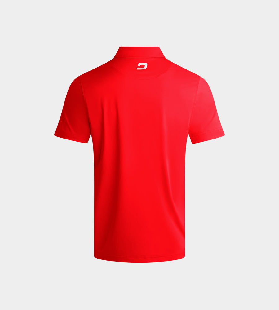 KIDS ELITE POLO - RED