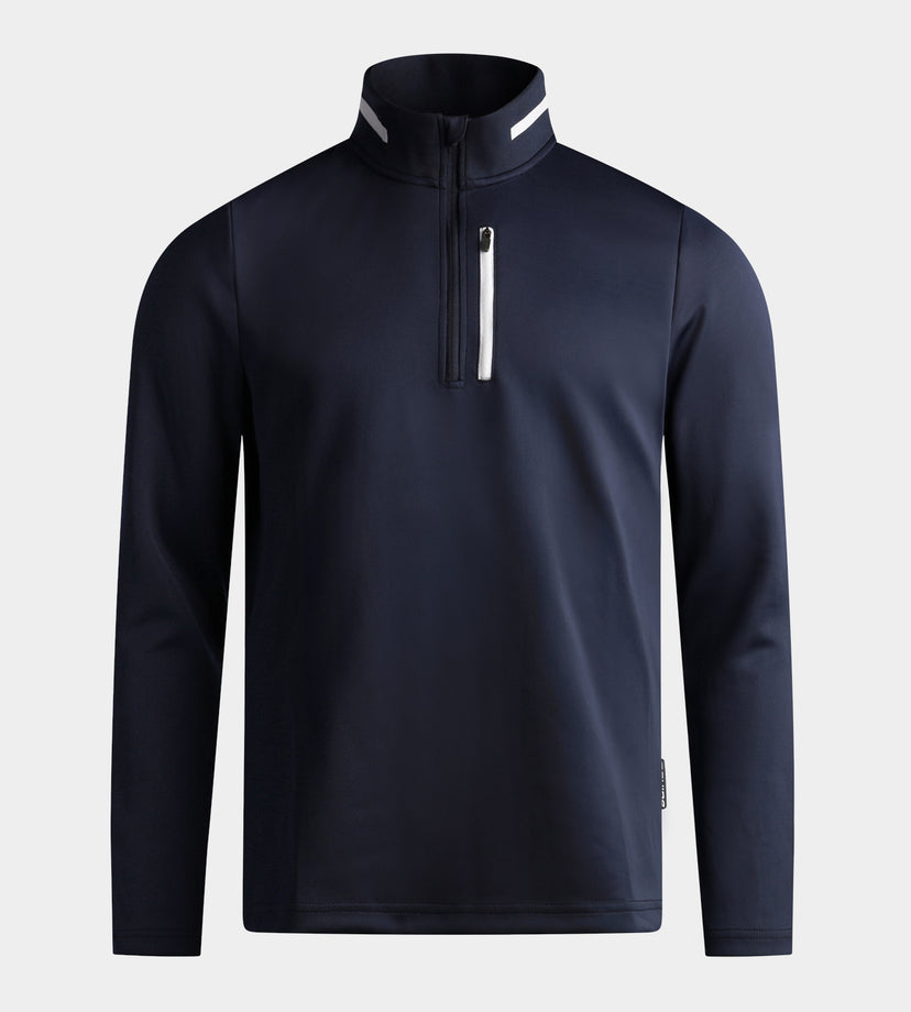 FAIRWAY FLEX MIDLAYER - MARINEBLAUW
