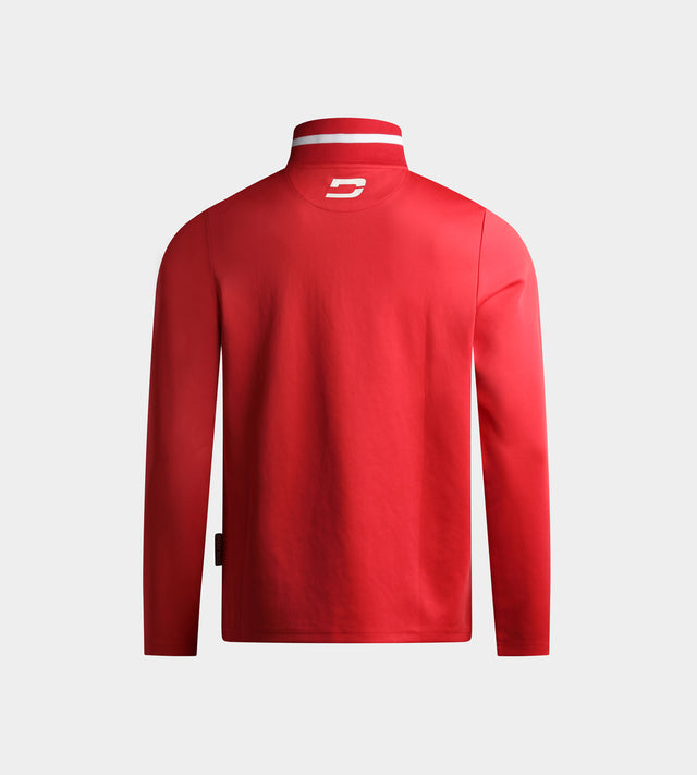 KIDS FAIRWAY FLEX MIDLAYER - ROSSO