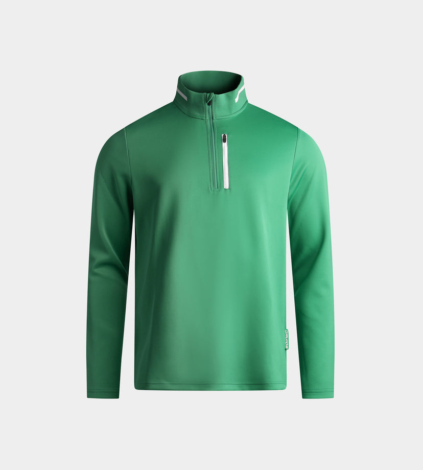 KIDS FAIRWAY FLEX MIDLAYER - FOREST