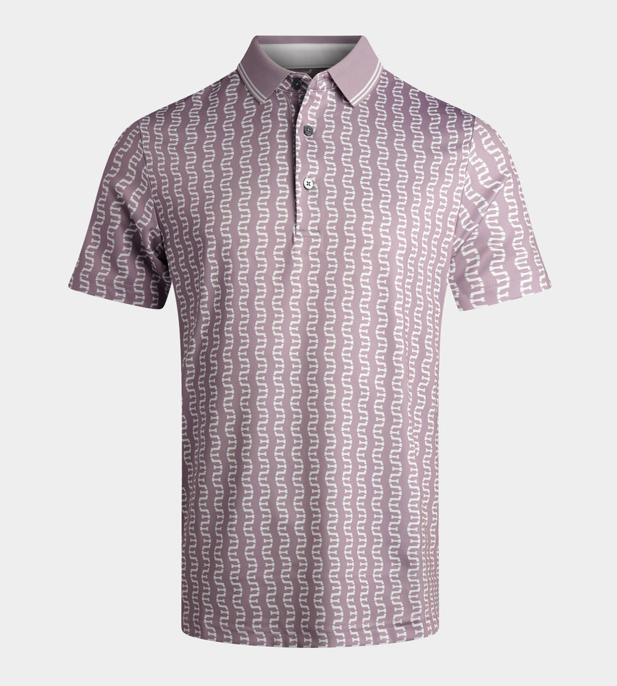 FLASH POLO - MULBERRY