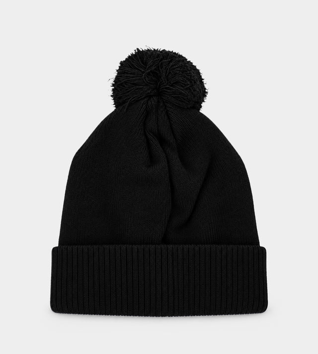 FOCUS LINE BEANIE - BLACK