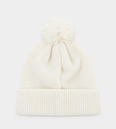 FOCUS LINE BEANIE - WHITE