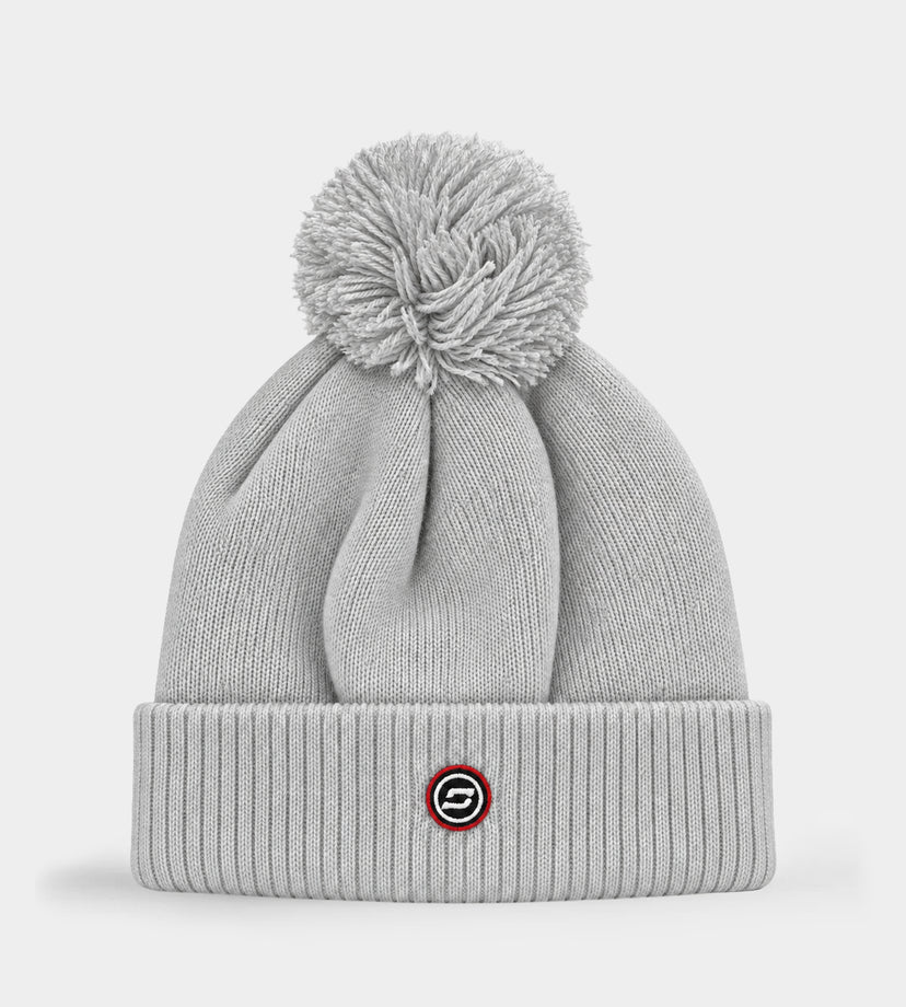 FOCUS LINE BEANIE - GREY