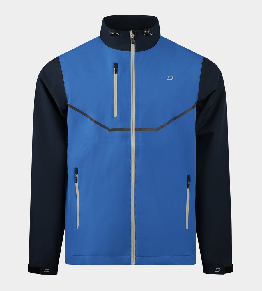 GLEN RAIN JACKET - BLAUW