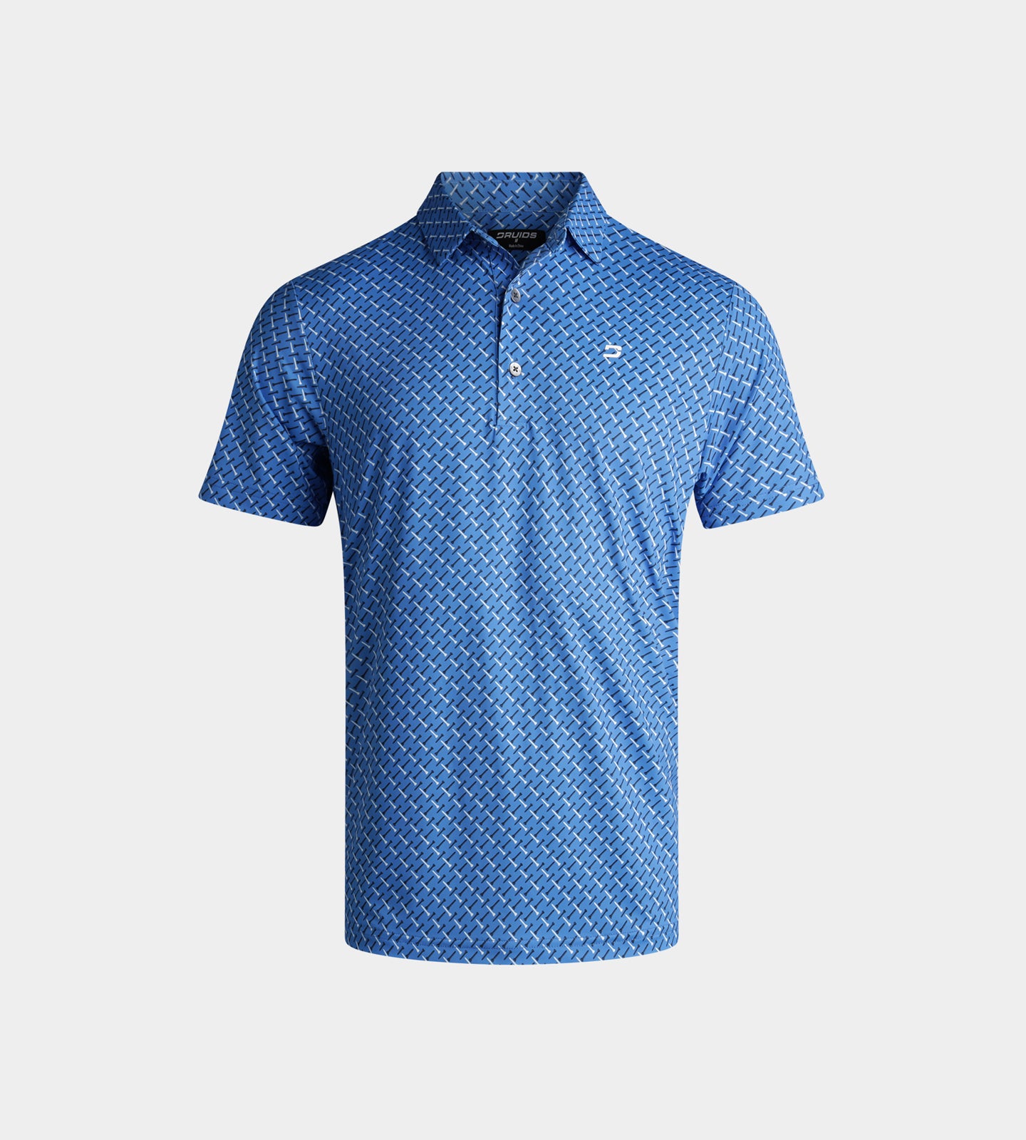 KIDS GOLF TEE POLO - BLAUW