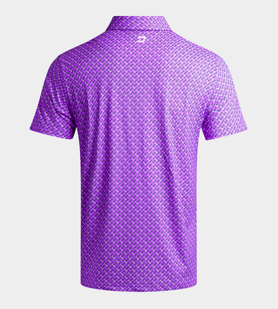 GOLF TEE POLO - PURPLE