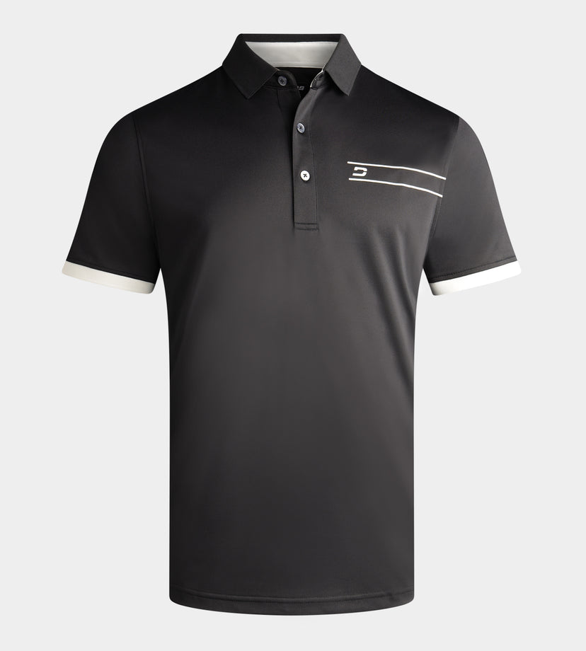 GRADUATE POLO - ZWART