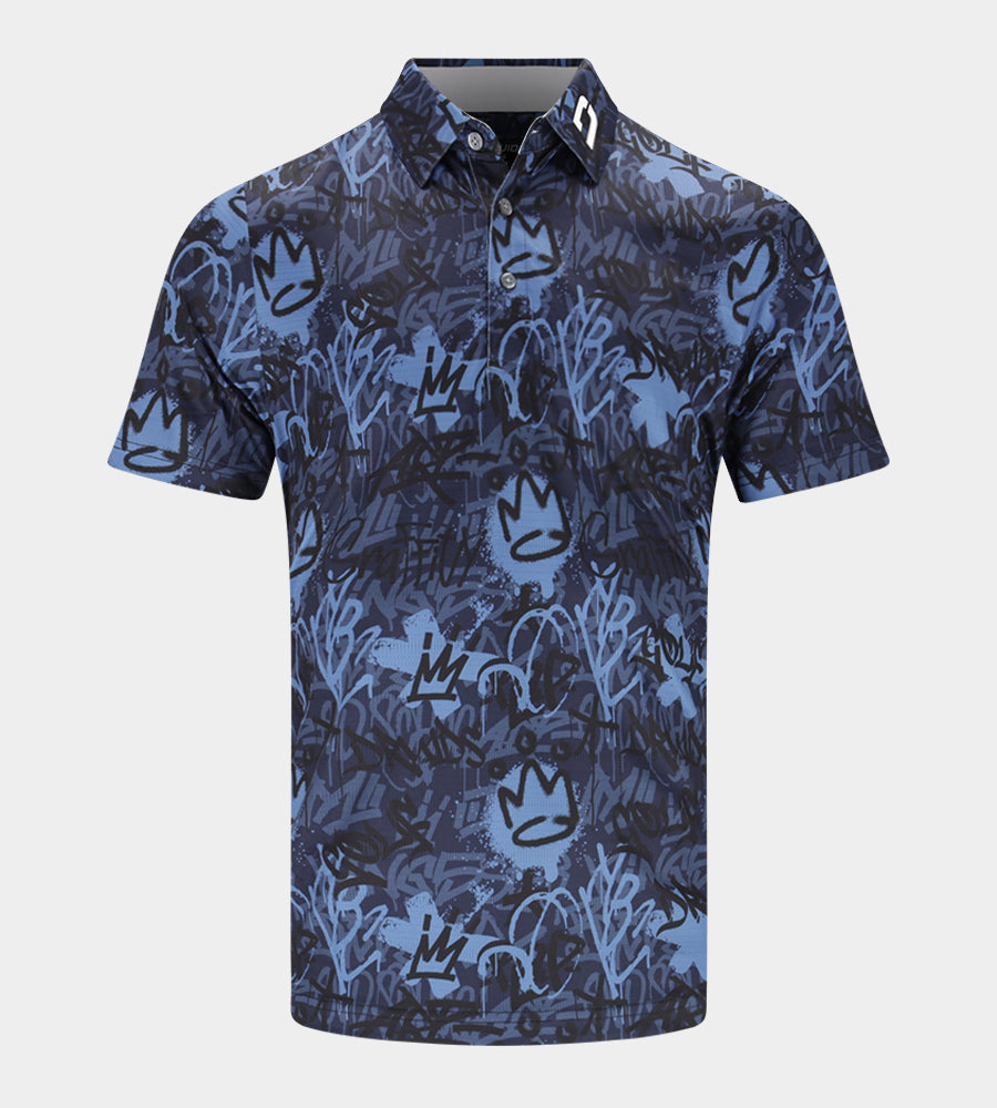 GRAFFITI POLO - NAVY
