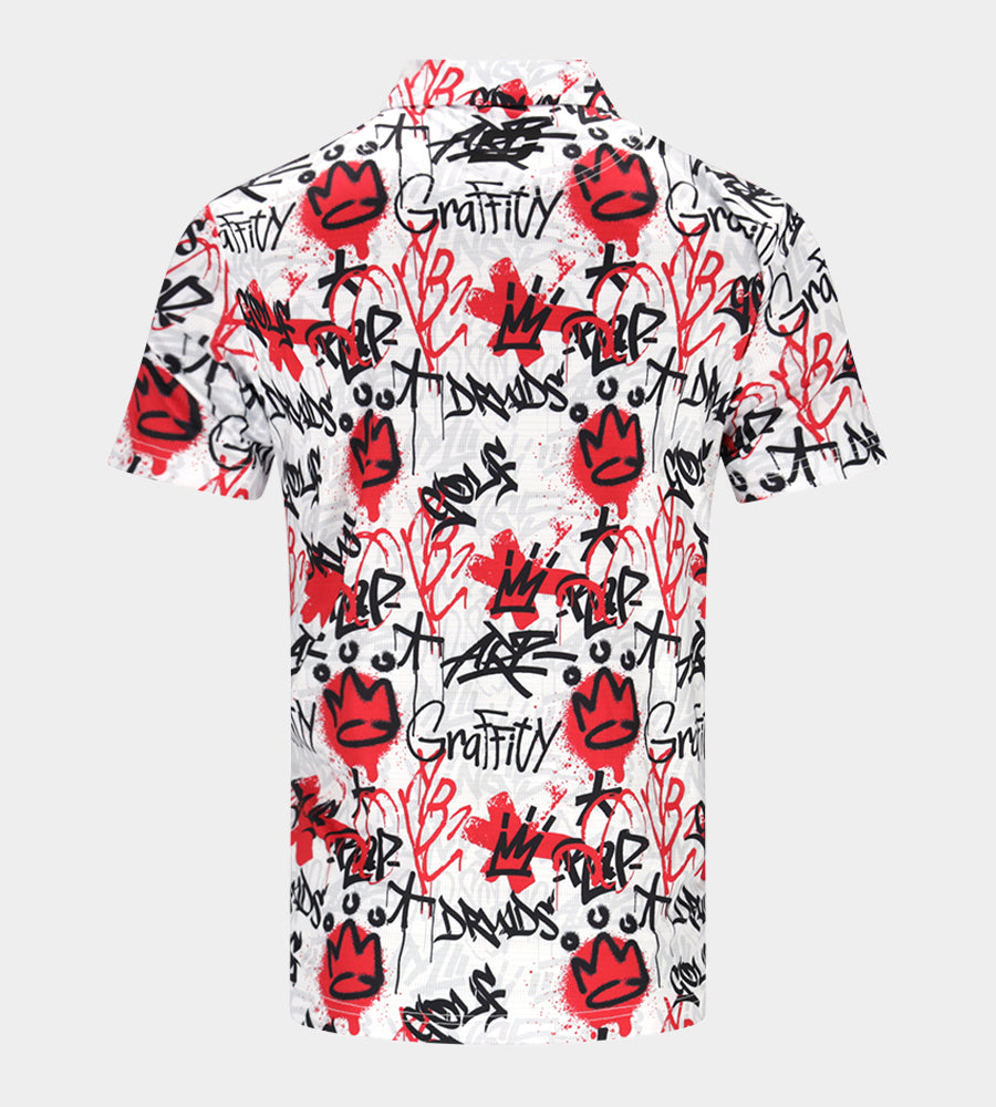 GRAFFITI POLO - WIT