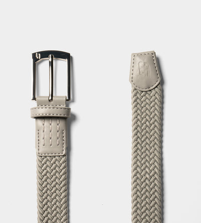 LADIES WEBBED BELT - GRIS
