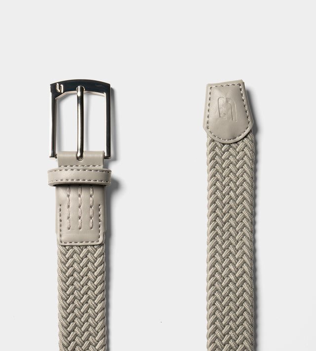 LADIES WEBBED BELT - GRIGIO