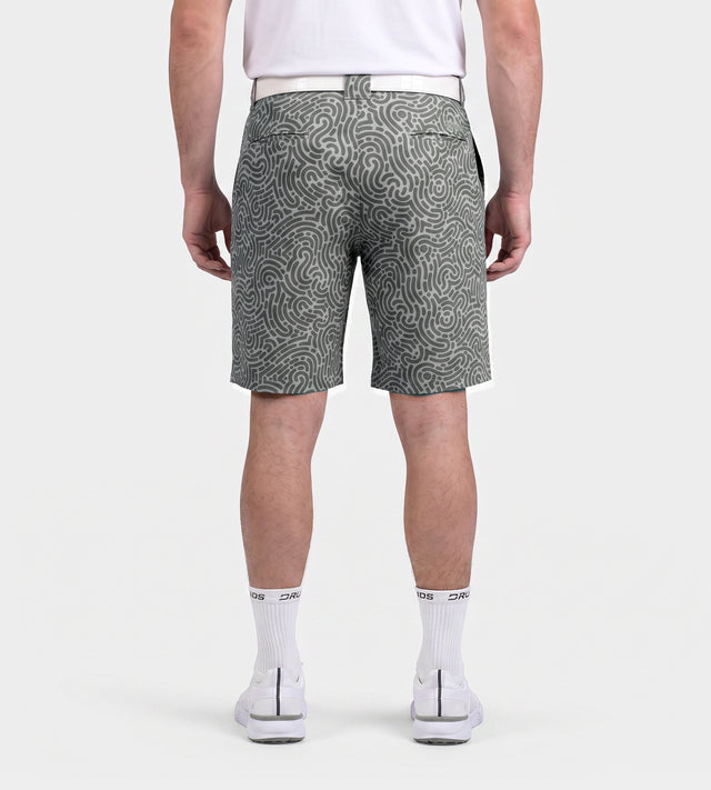 HERITAGE JUMBLE SHORTS - GRIS