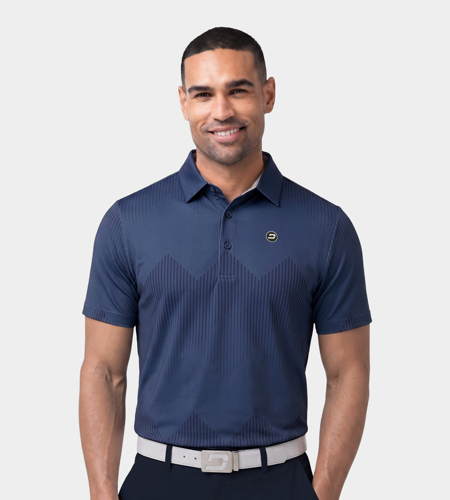 HEX POLO - MARINEBLAUW