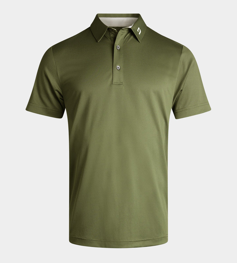 HONEYCOMB POLO - KHAKI
