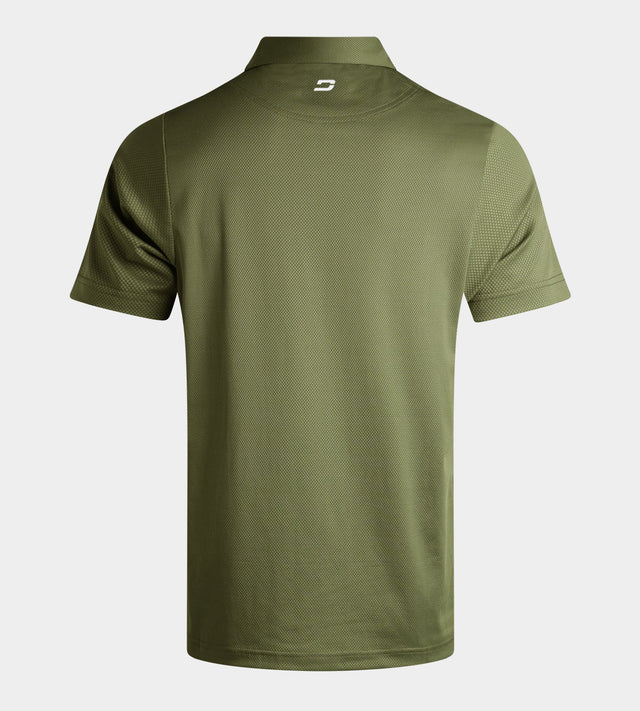 HONEYCOMB POLO - KHAKI