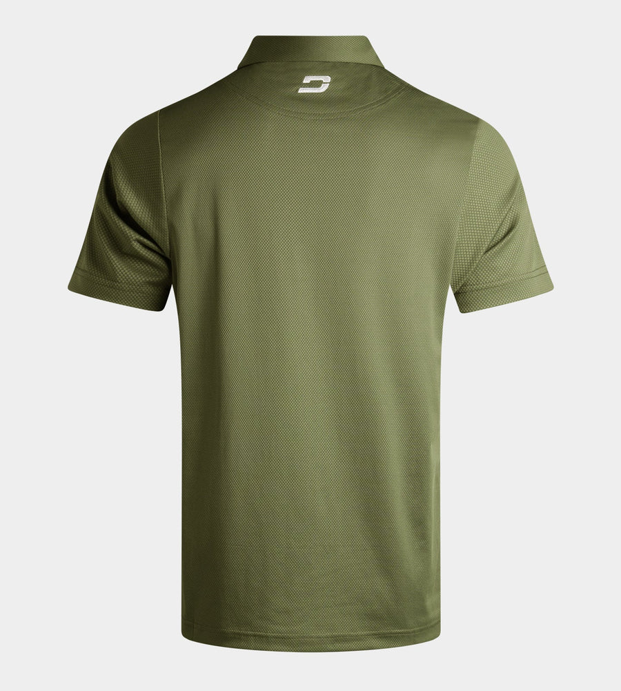 HONEYCOMB POLO - KHAKI