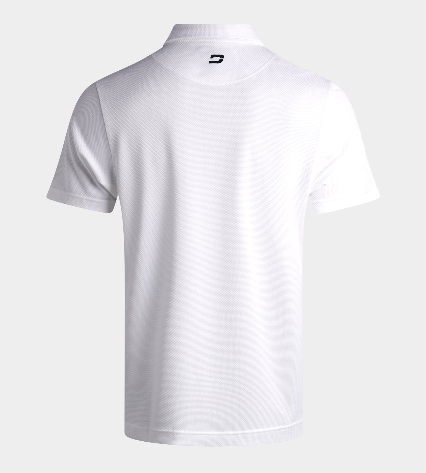 HONEYCOMB POLO - WHITE