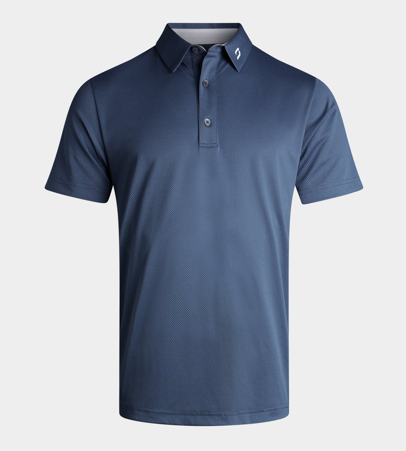 HONEYCOMB POLO - OZEANBLAU