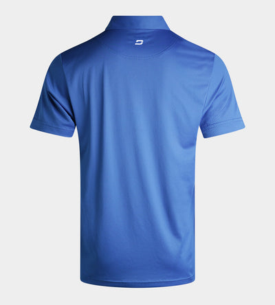 HONEYCOMB POLO - BLUE