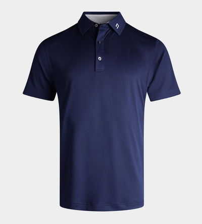 HONEYCOMB POLO - NAVY