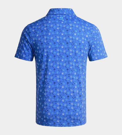 HOPS N BARLEY POLO - BLEU