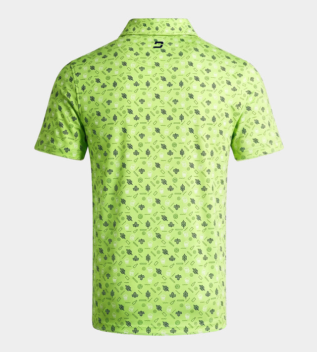 HOPS N BARLEY POLO - LIME