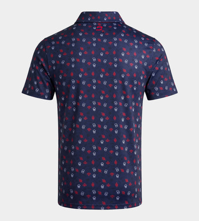 HOPS N BARLEY POLO - BLEU MARINE