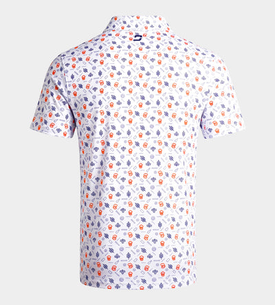 HOPS N BARLEY POLO - BLANC