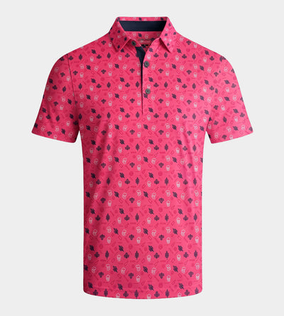 HOPS N BARLEY POLO - ROSE