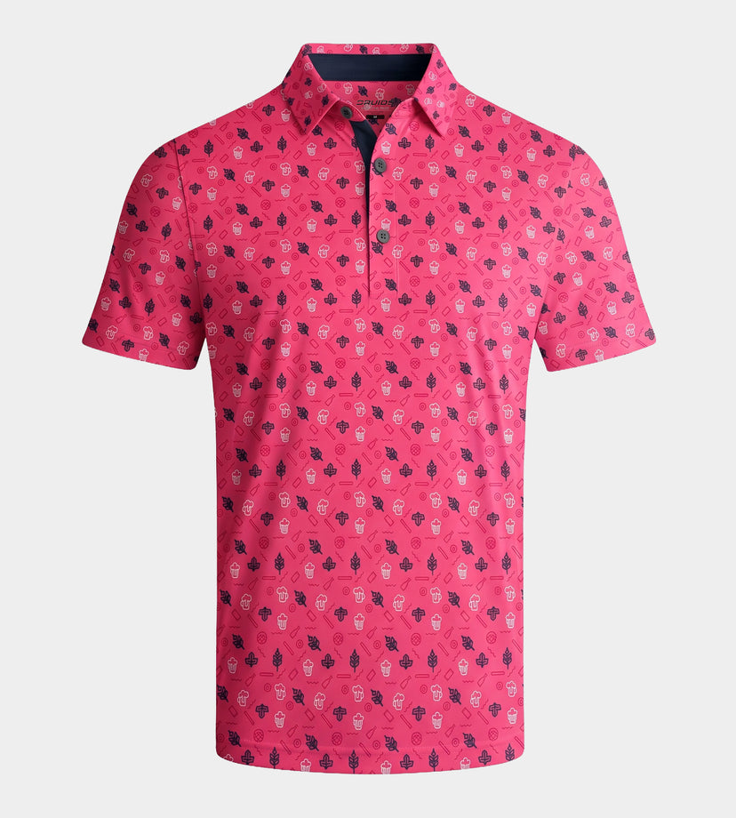 HOPS N BARLEY POLO - ROSA