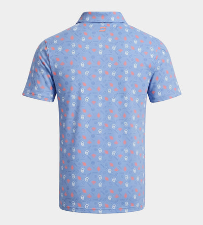 HOPS N BARLEY POLO - BLEU