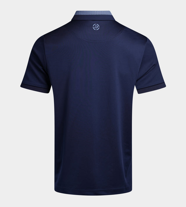 HALF LINE POLO - NAVY