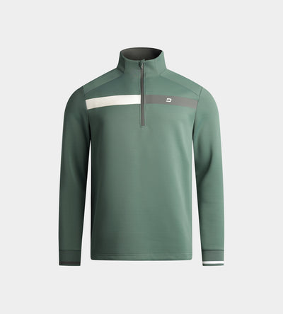 KIDS HALF N HALF MIDLAYER - SAUGE